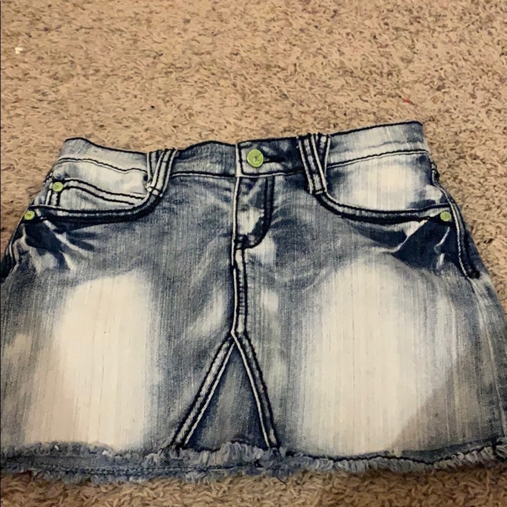Girls Jean Skirt